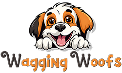 wagging woofs website Logo