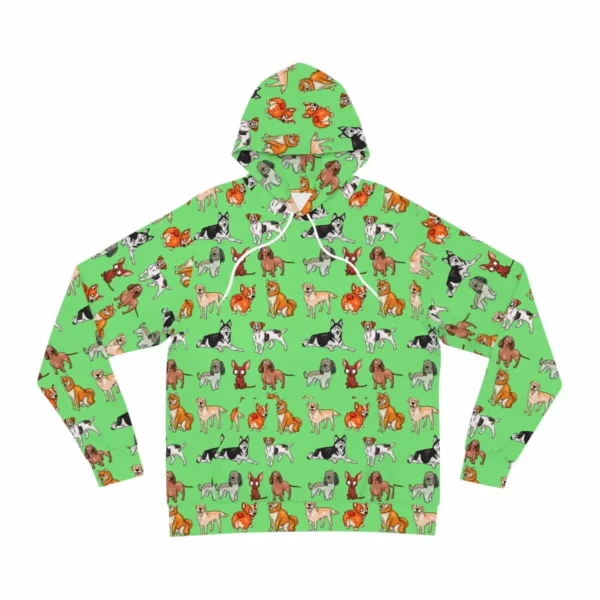 Exclusive Green Dog Breed All-Over Print Hoodie