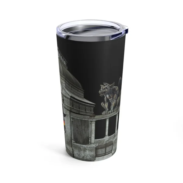 Black Frenchie Halloween Tumbler