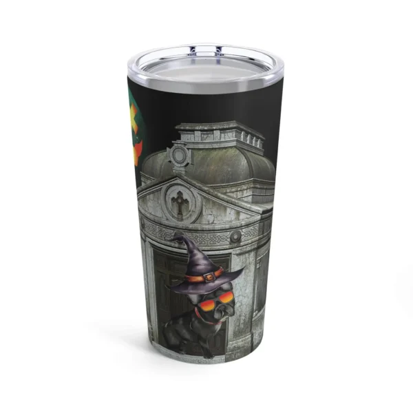 Spooky French Bulldog Halloween Tumbler