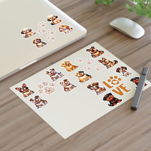 Dog Sticker Sheets - Cute Dogs Stickers Pack - Image 11