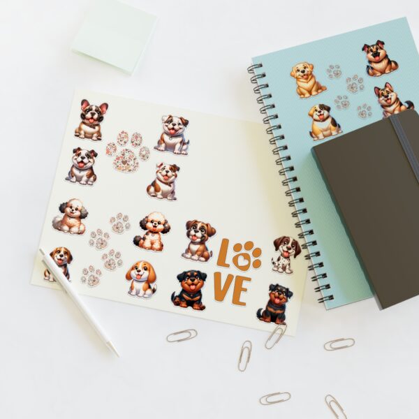 Dog Sticker Sheets - Cute Dogs Stickers Pack - Image 4